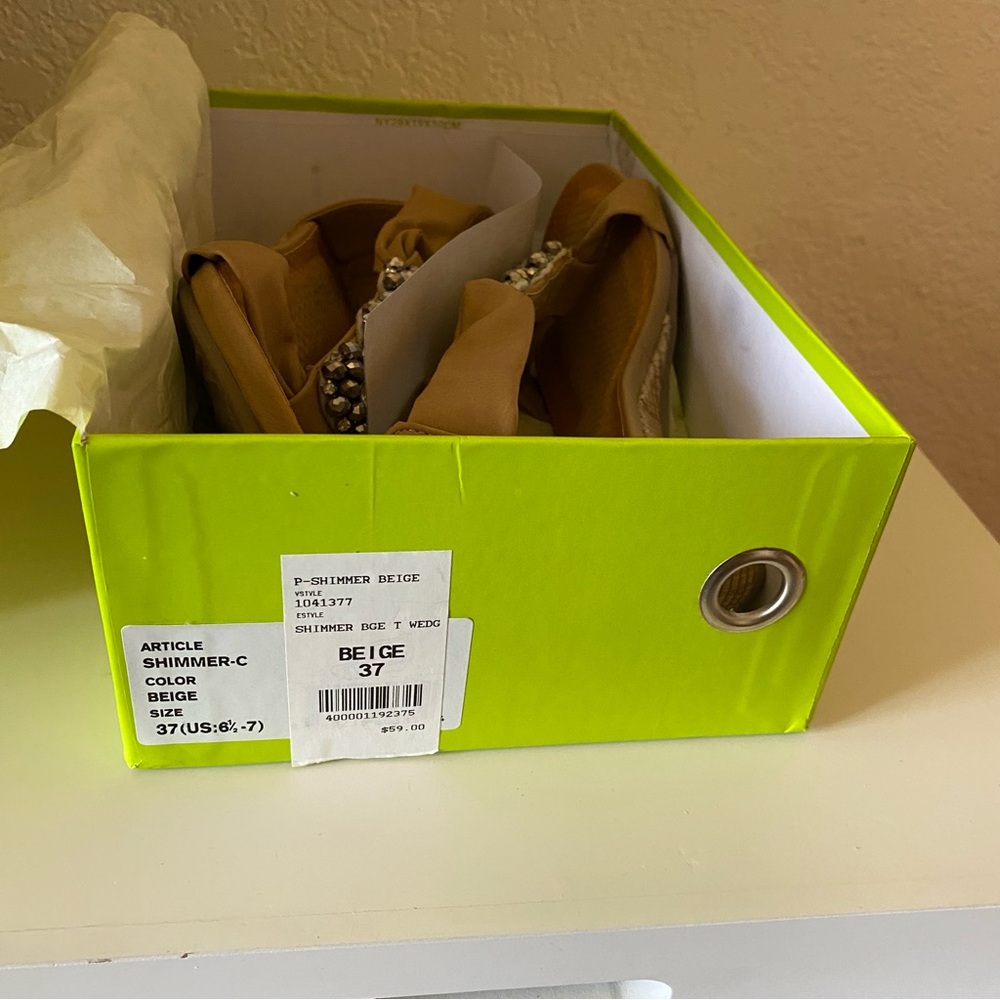 Patrizia Sandals Beige Size 37